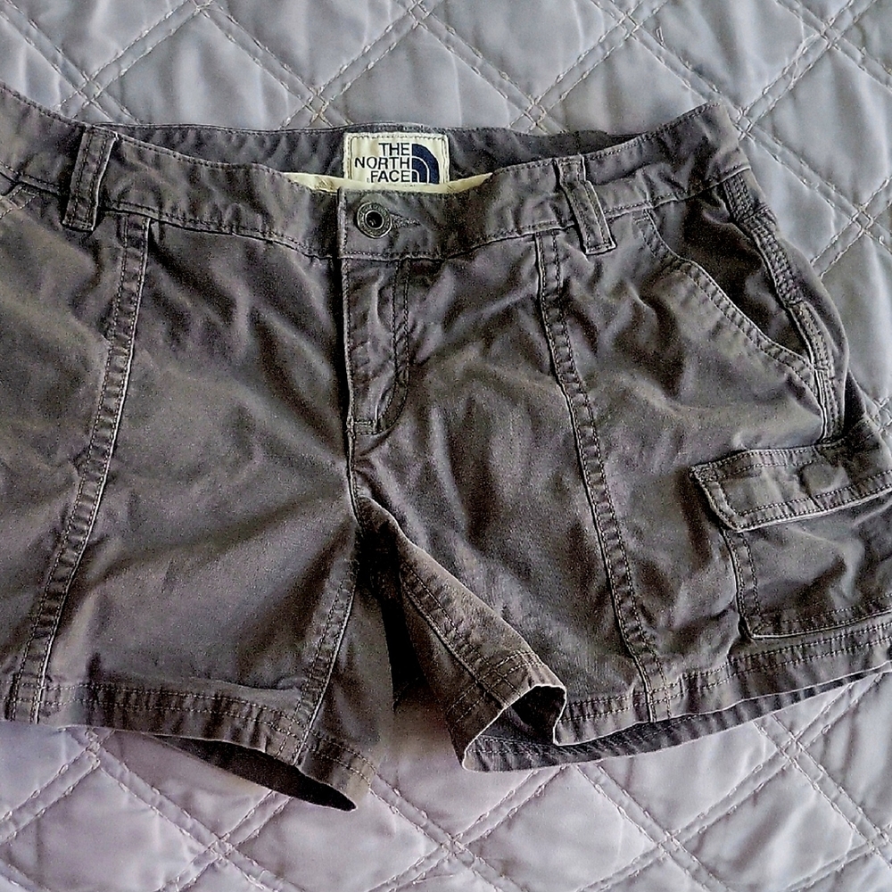 The North Face Women's Charcoal Cargo Shorts